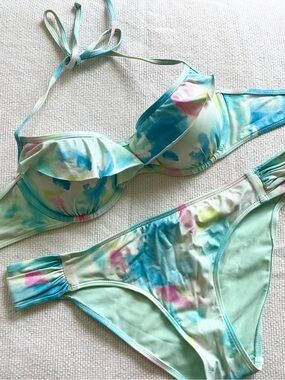 Gilly Hicks Watercolor Bikini